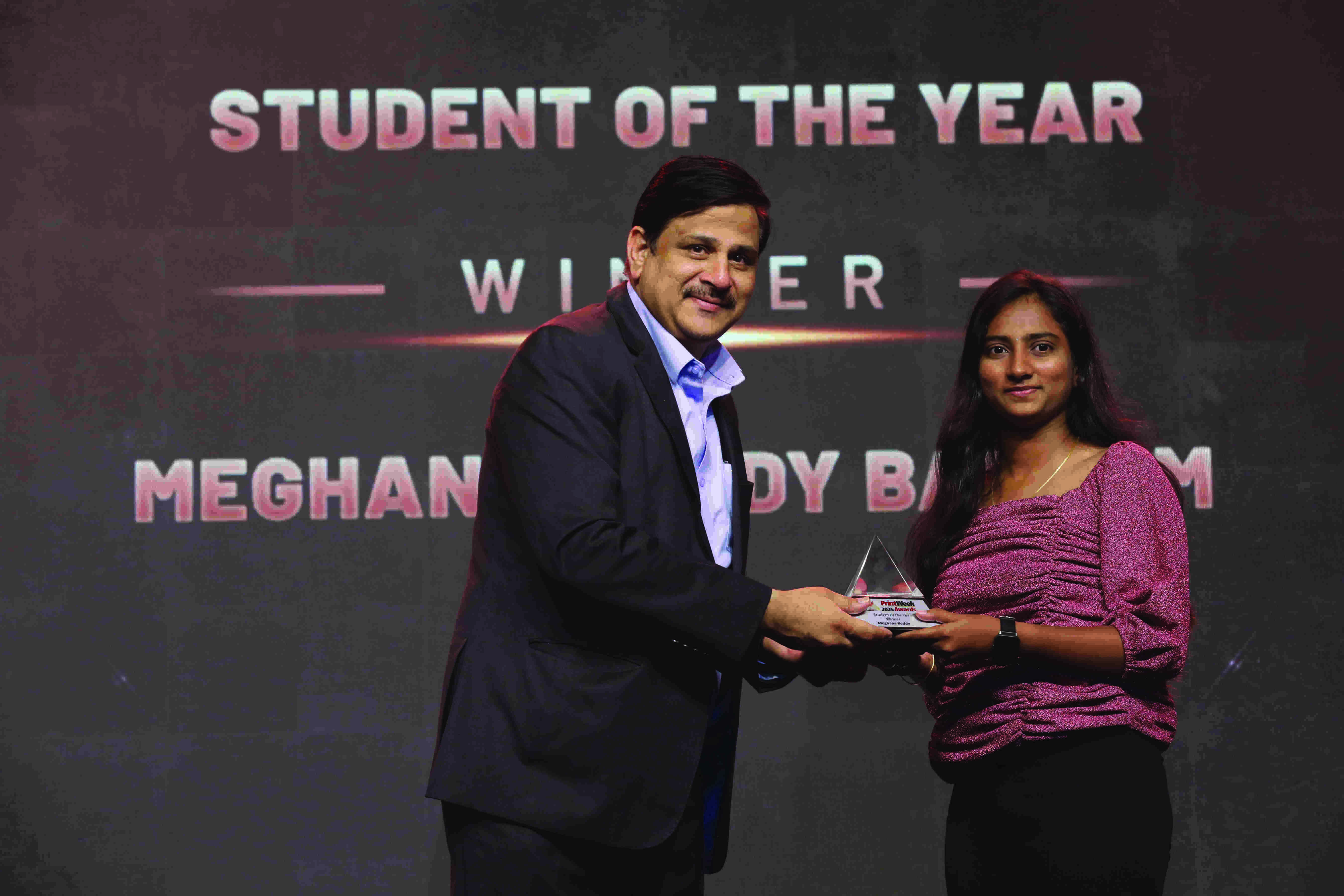 Category: Student of the Year Winner: Meghana